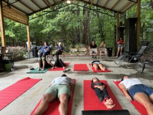 Pranayama Breathing outdoor event